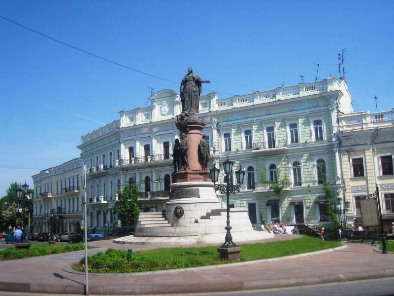 Одесса, отзывы туриста, достопримечательности,фото, памятник Екатерине