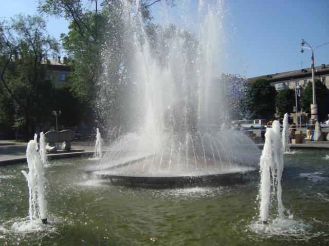 Фото, Запорожье, отзывы туриста, достопримечательности, фонтан
